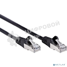 Патч-корд литой AOpen ANP522B-BK-7.5M FTP cat.5e (7/0.16) черный 7,5m