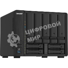Сетевое хранилище без дисков SMB QNAP TS-932PX-4G 9-Bay NAS, 5 x 3.5