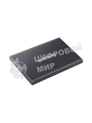 Внешний SSD Samsung T7, 2TB, USB 3.2 Gen 2 Type-C, R/W 1050/1000, титан