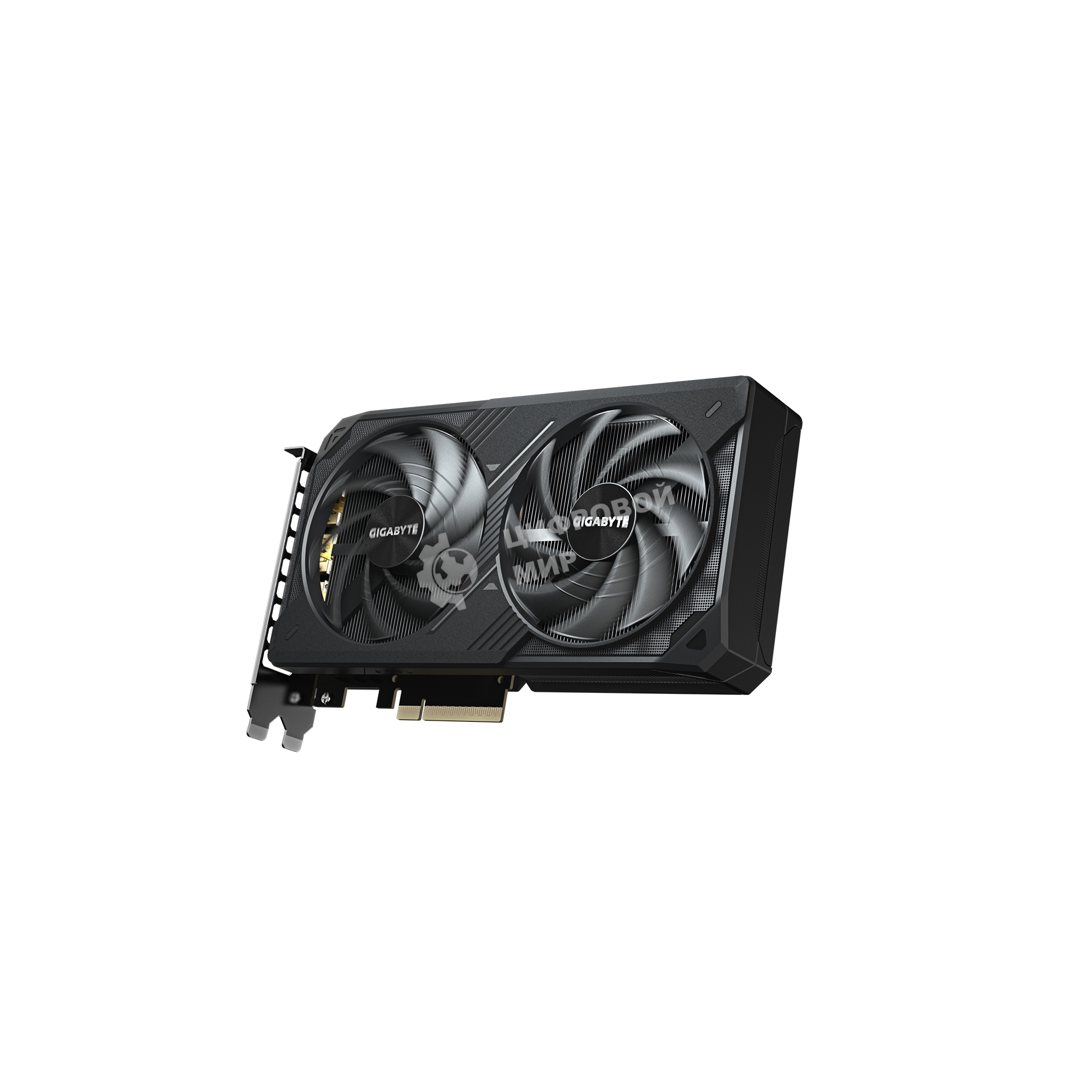 Видеокарта Gigabyte GeForce RTX 5060 Ti Windforce, NVIDIA RTX 5060 Ti, 8 ГБ GDDR7, 128 бит, PCI-e 5.0, 1xHDMI, 3xDP, 2572 МГц