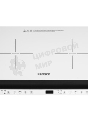 Плита настольная электрическая Endever Skyline IP-69 белый, 3.1 кВт, индукция, конфорки - 2, стеклокерамика, сенсор