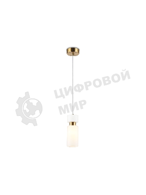 Светильник Ambrella light LH56122 BS/FR латунь/белый матовый E14 max 40W D65*1500