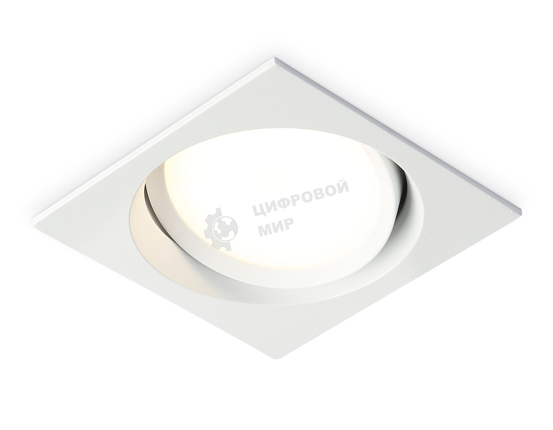 Светильник Ambrella light TN52232 WH белый IP20 GX53 110*110*44
