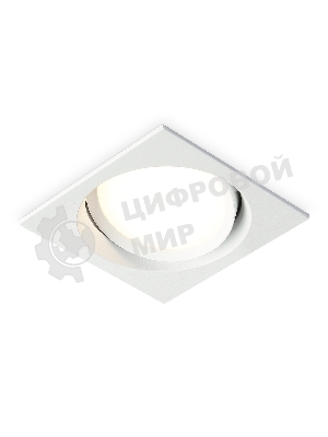 Светильник Ambrella light TN52232 WH белый IP20 GX53 110*110*44
