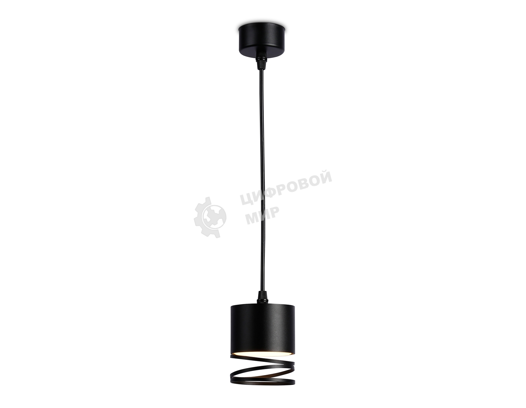 Светильник подвесной TN71109 BK черный GX53 max 12W D82*1135