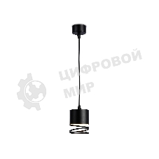 Светильник подвесной TN71109 BK черный GX53 max 12W D82*1135