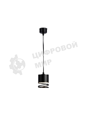 Светильник подвесной TN71109 BK черный GX53 max 12W D82*1135