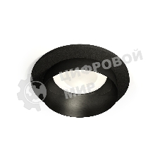 Комплект встраиваемого светильника Ambrella light XC6513021 SBK/PBK черный песок/черный полированный MR16 GU5.3 (C6513, N6131)