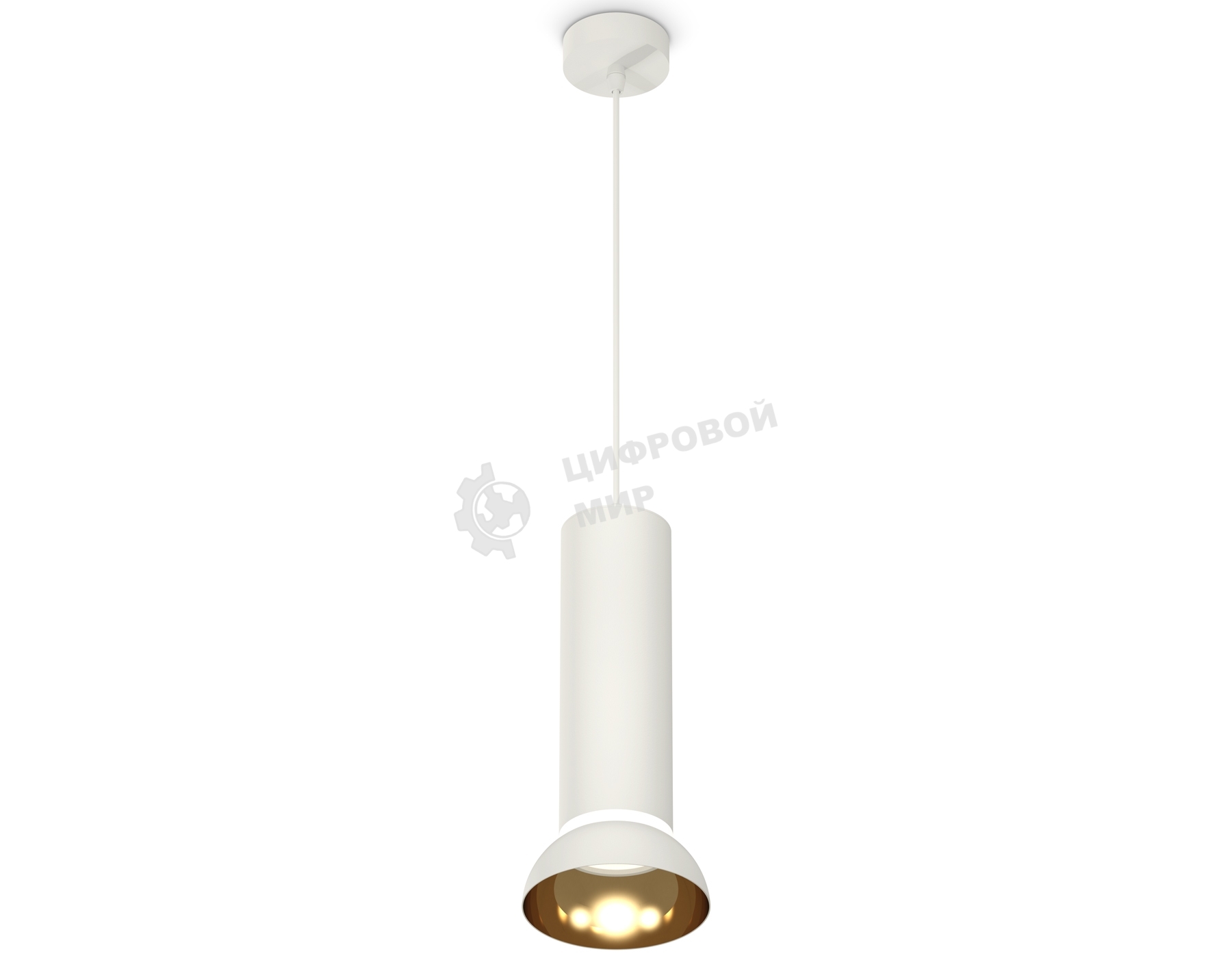 Светильник Ambrella Light XP8191101 SWH/PYG/CL белый песок/золото желтое полированное/прозрачный (A2331, C8191, N8144)
