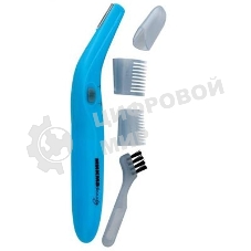 Триммер женский для области бикини Микма ИП 2101, тип батареек ААА, 2 гребневые насадки (уп-ка 50шт)