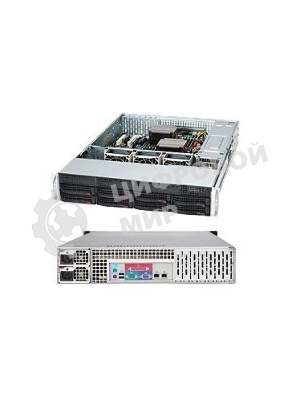 Корпус SuperMicro CSE-825TQC-R802LPB 2U SC825TQC 8 x 3.5