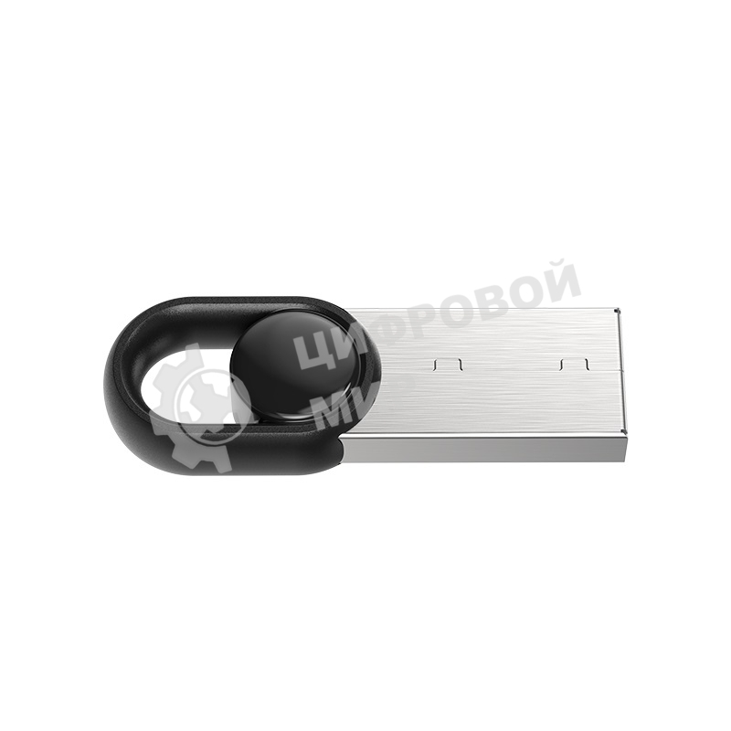 Флешка USB Netac UM2 (NT03UM2N-016G-20BK), 16Gb, USB 2.0, R/W 100/40, серебристый/черный