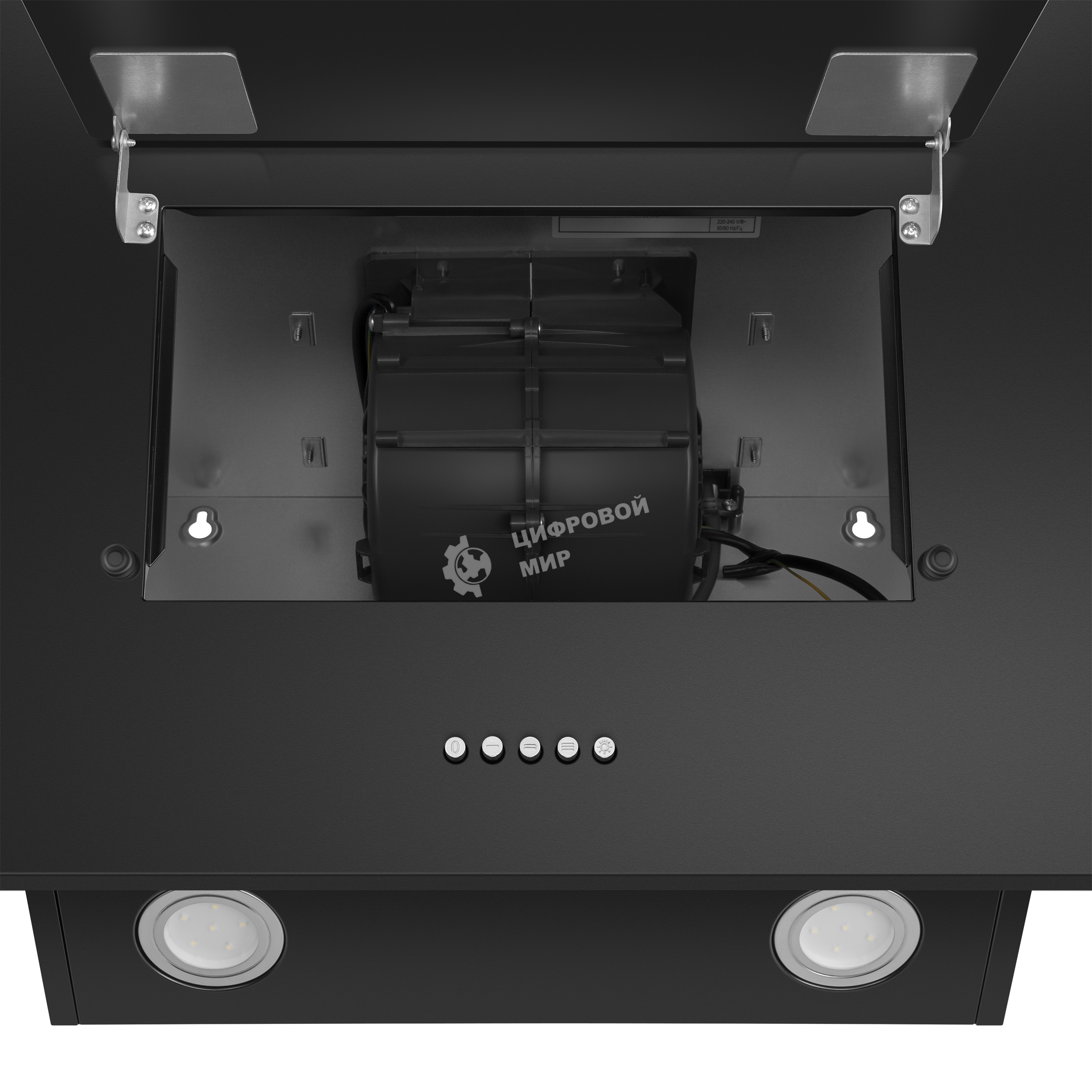 Вытяжка наклонная Maunfeld Tower 60 черный, 60 см, 700 куб. м/ч, 66 дБ