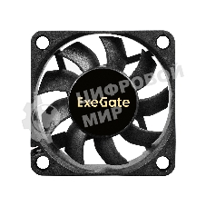 Вентилятор для корпуса ExeGate ExtraPower EP06015B3P черный, 60 мм, 5000 об/мин, 34 дБ, 3 pin
