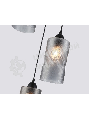 Светильник Ambrella light TR3414/3 BK черный E27/3 max 60W D320*1000