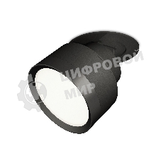 Светильник Ambrella Light XM8102500 SBK/PBK черный песок/черный полированный GX53 (A2242, A2106, C8102, N8113)