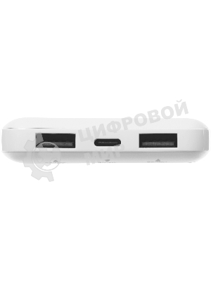 Портативный аккумулятор Hoco J100 High-ranking 10000mAh 2.1A 2xUSB-A белый (J100 HIGH-RANKING WHITE)