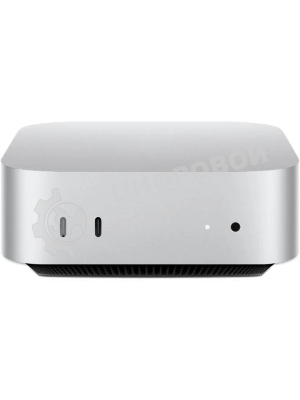 ПК Apple Mac mini A3239 M4 Pro 12 core (4.41) 24Gb SSD512Gb 16 core GPU macOS GbitEth WiFi BT серебристый (MCX44HN/A)