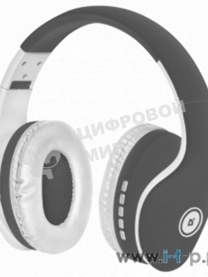Беспроводные/проводные наушники Defender FreeMotion B525 серый/белый, накладные, Bluetooth + проводной, до 8 ч