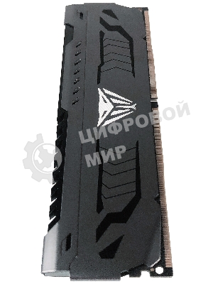 Оперативная память Patriot Viper Steel, DDR4, 8GB (2x4GB), 3200MHz, CL16, DIMM, с радиатором, черный