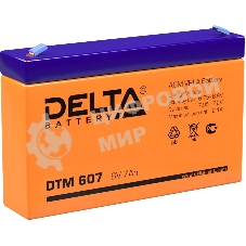Батарея для ИБП Delta DTM 607 (6V, 7Ah)