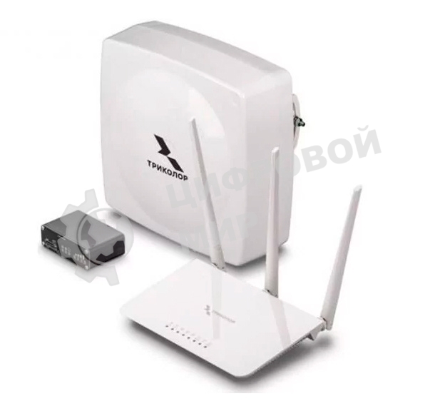 Усилитель сигнала Триколор TR-4G/injector-15kit 20м (046/91/00055152)