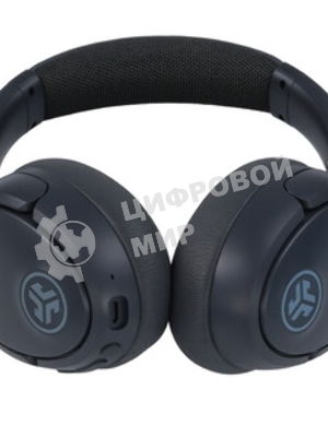 Гарнитура JLab JBuds Lux ANC Duo Graphite чёрный, беспроводная, Bluetooth/радиоканал/USB-C, ANC, до 40 ч (70 ч без ANC)