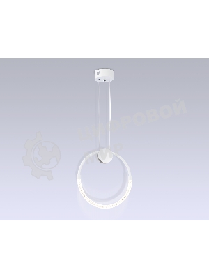 Светильник Ambrella light FL10592 WH/CH белый/хром 4200K 11W 305*20*1000 (Без ПДУ)