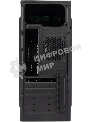 Компьютерный корпус Digma DCC-MD301 черный без БП ATX 1x80мм 4x120мм 1xUSB 2.0 1xUSB 3.0 audio