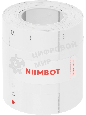 Термоэтикетки Niimbot Colorful SNS (1747103) сег.:54x67мм самоклей. 120шт/рул Niimbot B21 Pro белый