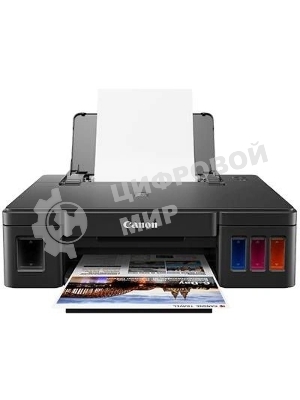 Принтер струйный Canon PIXMA G1410, 4-цветный струйный СНПЧ A4, 8.8 (5 цв) изобр./мин, 4800x1200 dpi, подача: 100 лист., USB, печать фотографий, печать без полей