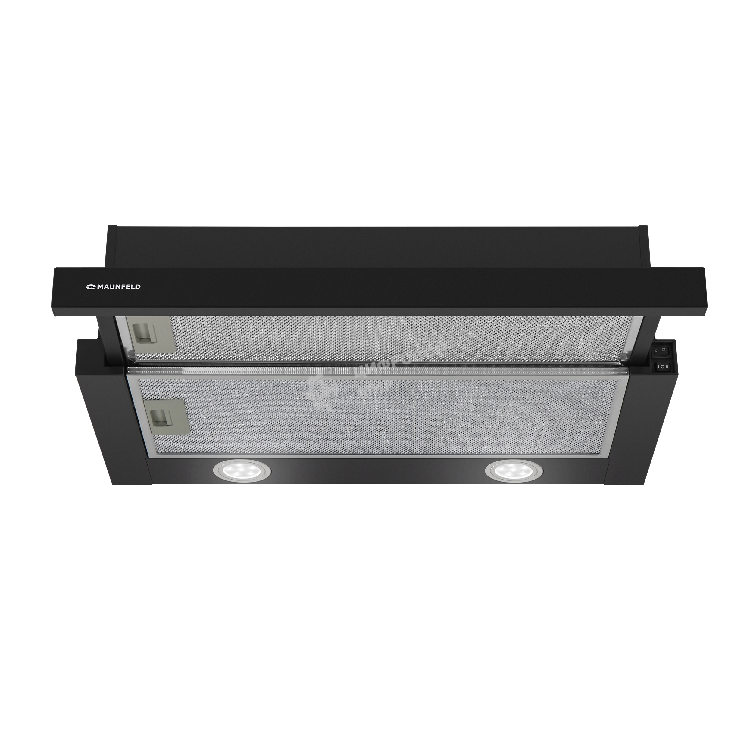 Вытяжка встраиваемая Maunfeld VS Light 50 черный, 50 см, 520 куб. м/ч, 56 дБ