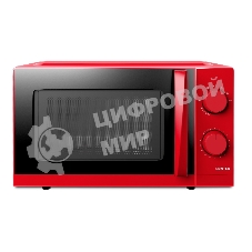 Микроволновая печь Centek CT-1571 красный, 20 л, 700 Вт, переключатели - поворотный механизм