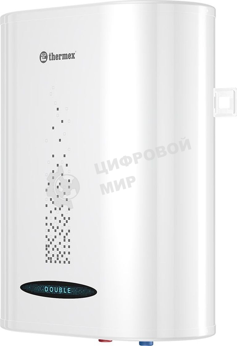 Водонагреватель Thermex Double 30 2.5кВт 30л электрический настенный, белый
