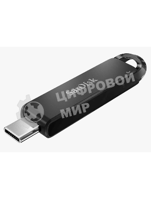 Флешка USB SanDisk CZ460 Ultra (SDCZ460-064G-G46), 64Gb, USB Type-C, R/W 150/30, черный