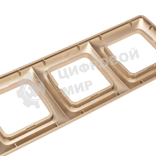 Рамка Kranz 4-я DEA горизонтальная Золотой металлик (1/10/90)