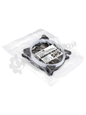 Вентилятор для корпуса ExeGate EX12025HM3PM.FRGb.5CRU черный, 120 мм, 1200 об/мин, 24 дБ, 3 pin