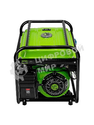 Электрогенератор бензиновый Сибртех БС-8000, 6.6 кВт, 95 дБ, 72.3 кг