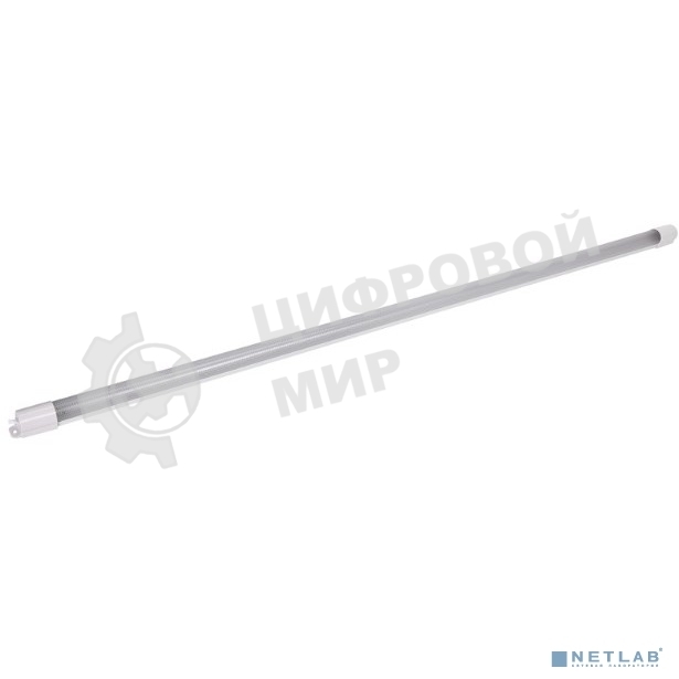 Светильник LED IEK MN-DBO0-0108-014-65-K01-G MEZONIN ДБО 0108 14Вт IP20 6500К призма GENERICA аналог люм.свет. 1х36, 1200х30х31мм, пластиковый корпус