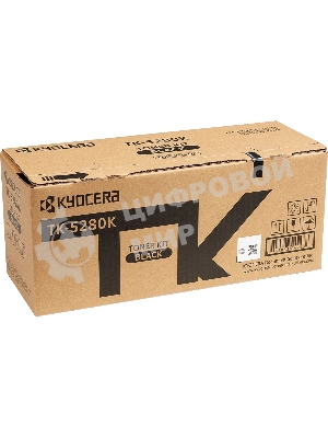 Картридж лазерный Kyocera TK-5280K (1T02TW0NL0) черный для M6235cidn/M6635cidn/P6235cdn 13000 стр