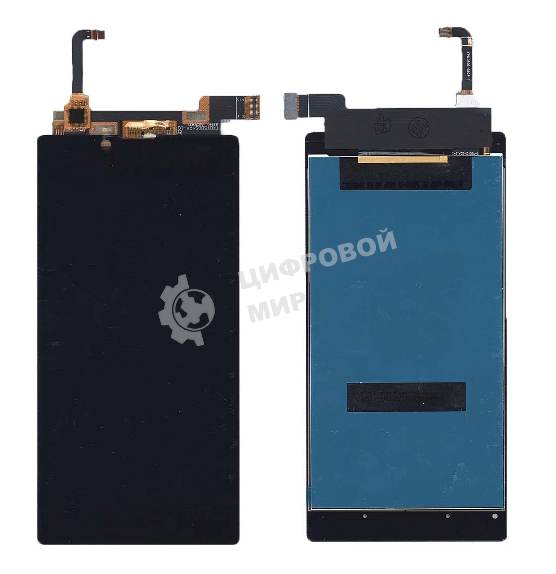 Дисплей для Micromax Q491 Canvas Amaze 4G черный