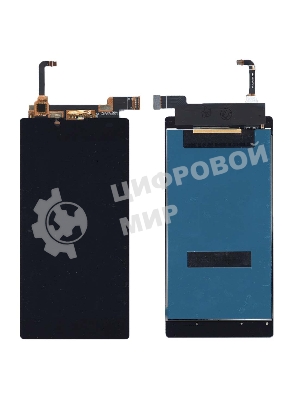 Дисплей для Micromax Q491 Canvas Amaze 4G черный