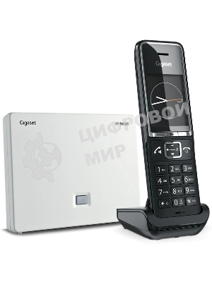 Телефон IP Gigaset Comfort 550A IP BASE Rus черный (S30852-H3037-R104)