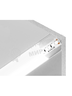 Алюминиевый профиль Ambrella light GP2100WH белый 2000*15.7*15.7