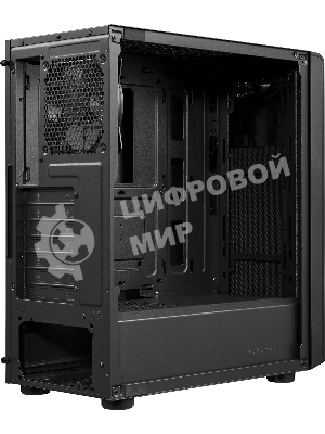 Компьютерный корпус без блока питания Cooler Master Elite 500, 2xUSB3.2, 1x120Fan, w/o PSU, Black, w/o ODD, Window TG left panel, ATX