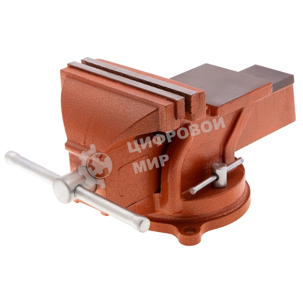 Тиски Sparta слесарные 150мм поворотные с наковальней