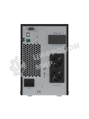 Источник бесперебойного питания DKC Онлайн ИБП, 1 кВА, 3 x 7 А·ч, Schuko (2)