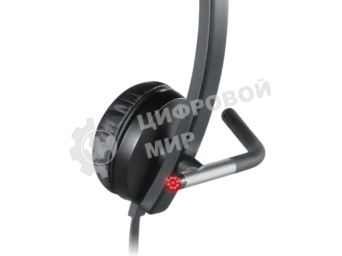 Гарнитура проводная с микрофоном Logitech H650E черный 1.1м 981-000519