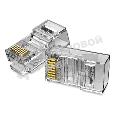 Коннектор Vention RJ45 (8p8c), cat. 6, под витую пару (50 шт.)