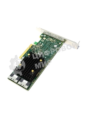 Адаптер SAS 9500-16i SGL (05-50077-02) PCIe v4 x8 LP, Tri-Mode SAS/SATA/NVMe 12G HBA, 16port(4*int SFF8654), 3816 IOC
